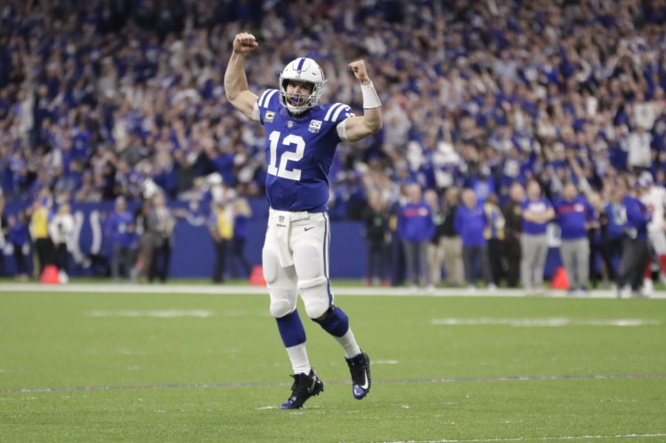 Indianapolis quarterback Andrew Luck has so much talent and is playing near the top of his game – one reason why the Colts may just pull off an upset or two when the playoffs arrive.