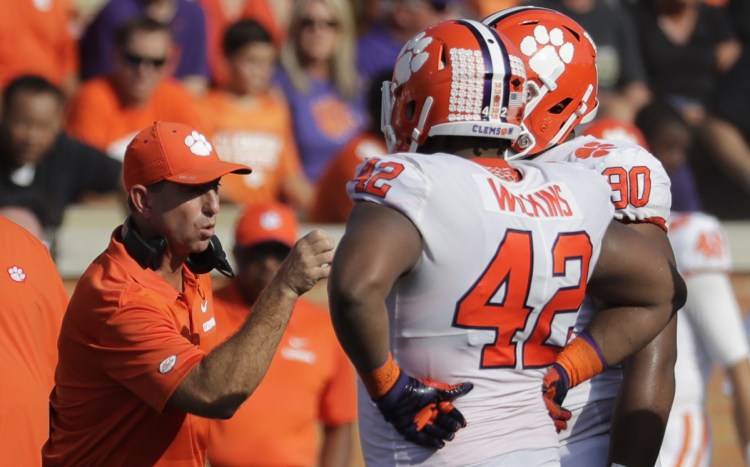 Clemson Coach Dabo Swinney has led the Tigers to five ACC titles and the 2016 national championship by creating a program where players and coaches want to stick around.