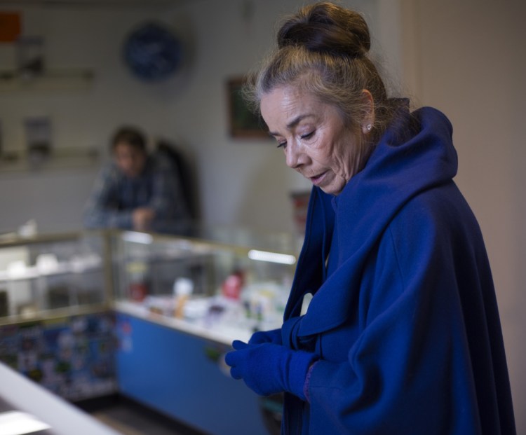 Sharon Corbett of Lincolnville buys medical marijuana products at a new source after she learned the cannabis oil she once used was contaminated with paint thinner.