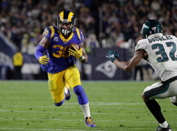 The Los Angeles Rams have a chance to wrap up the No. 1 seed in the NFC but will be without running back Todd Gurley in their final regular season game. 