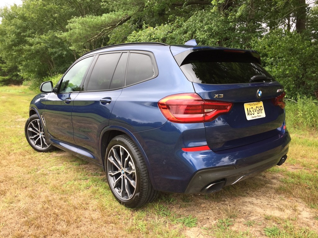 X3 pricing begins at $42,650; the jump to the M40i package requires $54,300. Photo by Tim Plouff. 