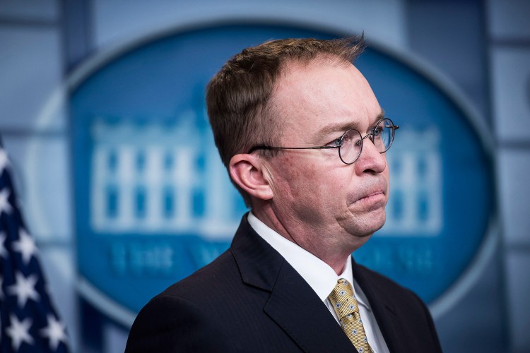 Mick Mulvaney, currently the director of the Office of Management and Budget, will replace John Kelly as President Trump's chief of staff.