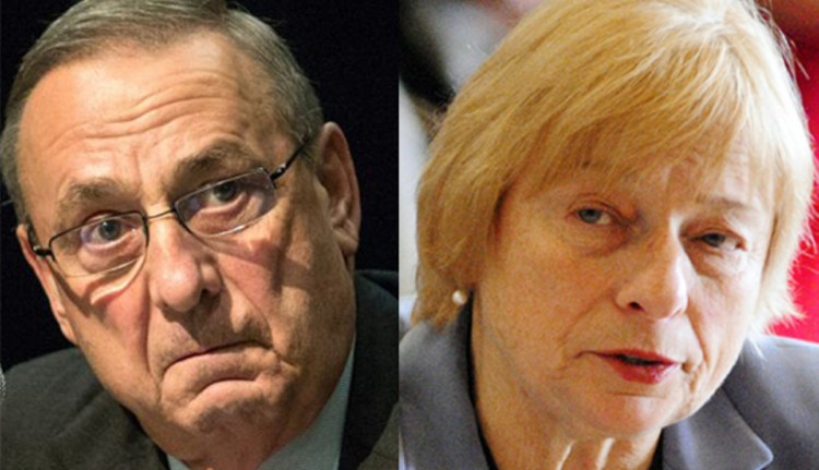 Paul LePage, left, is about to leave the Blaine House, giving his successor, Janet Mills, and Maine Democrats the opportunity to show they can govern in a way that LePage never wanted to.