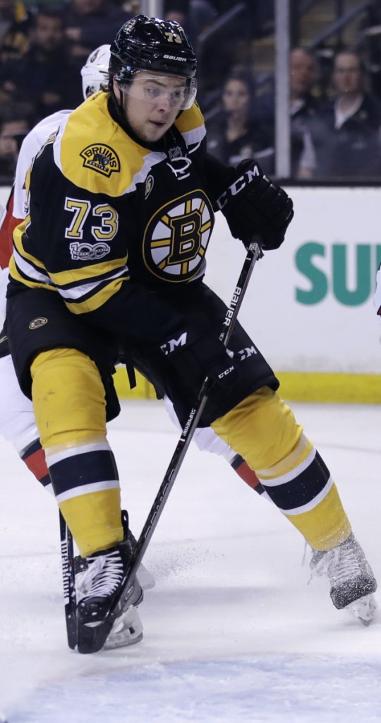 Charlie McAvoy is just about set to return from injury, finally getting the Bruins defense corps to full health.