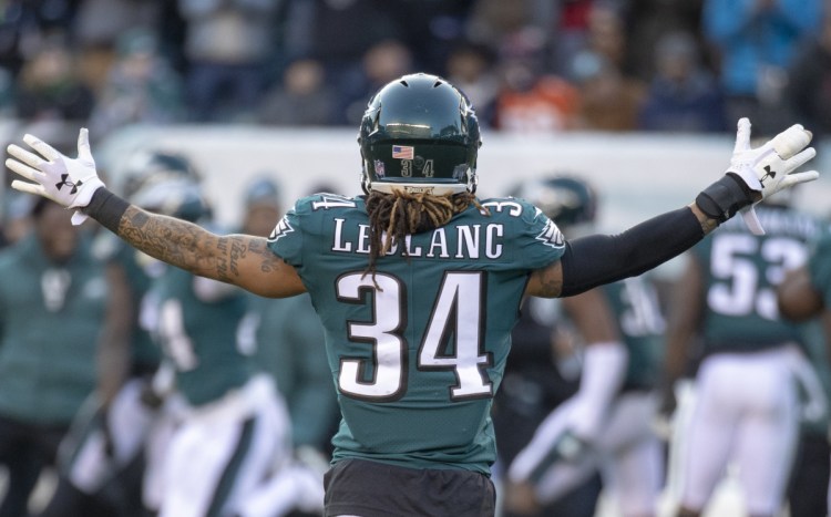 Philadelphia cornerback Cre'von LeBlanc joined the team when injuries devastated the secondary and he has become more comfortable as the weeks have gone by.