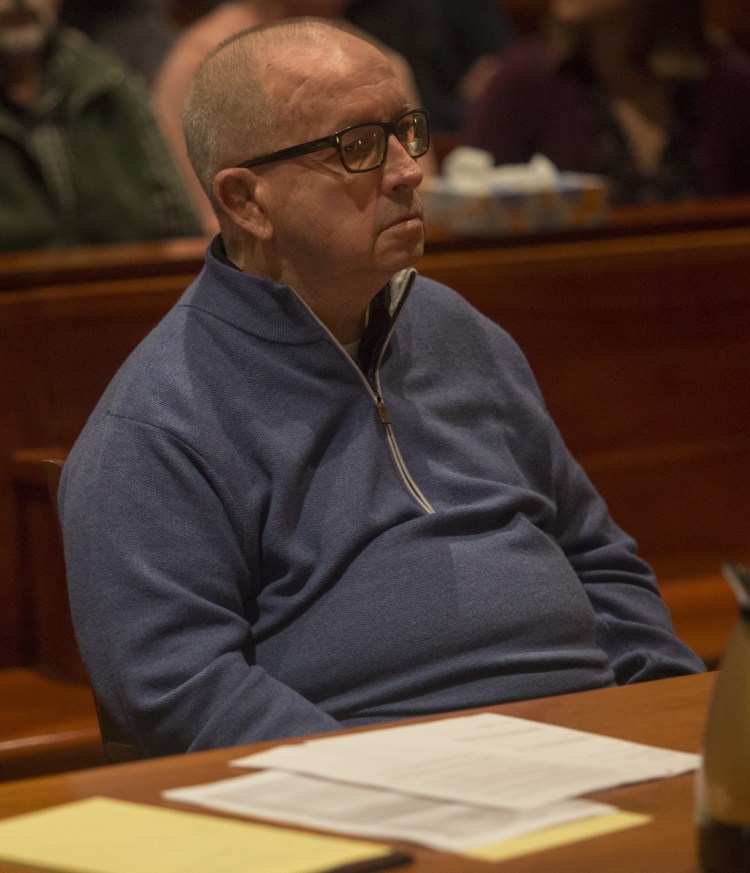 James Talbot, 80, a former Cheverus High teacher and Jesuit priest, pleaded guilty last fall to sexually assaulting a boy in Freeport in the 1990s.
