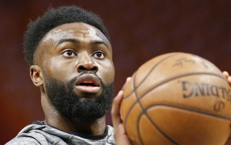 Jaylen Brown says finger-pointing has to stop for the Celtics.