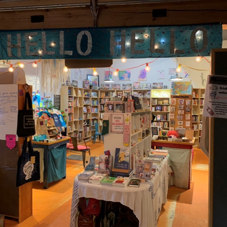 Rockland's Hello Hello Books is among five finalists for Publishers Weekly's bookstore of the year award.