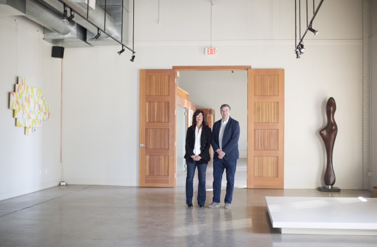 Portland artists Kelley Lehr and John Danos will work with two other Portland art icons on Cove Street Arts, a space offering galleries and  studios.