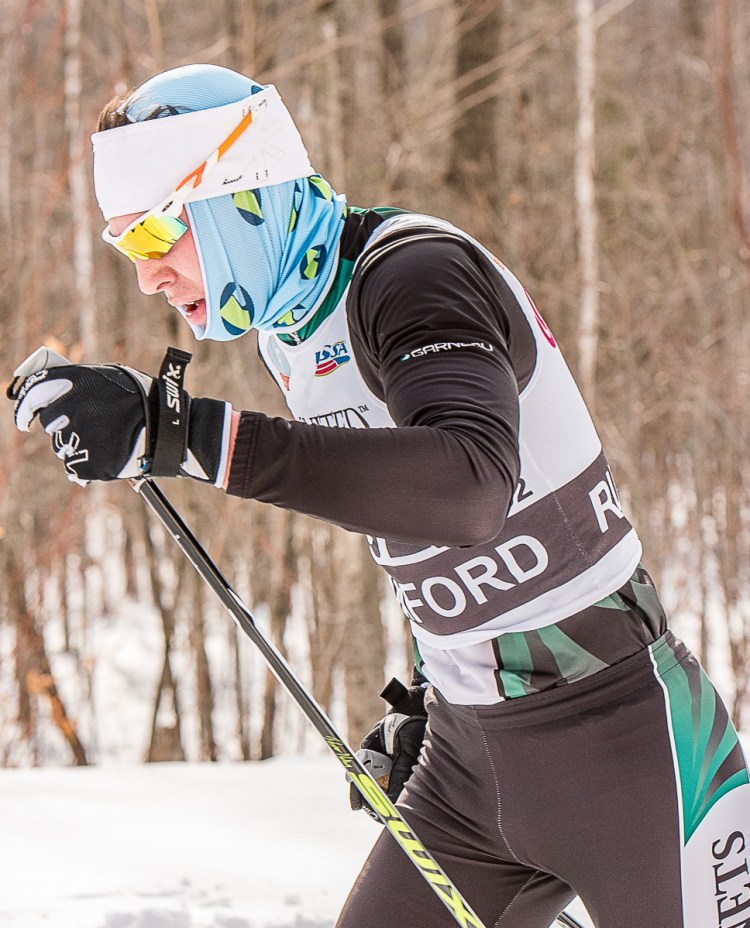Roy Varney of Leavitt High was more than 13 seconds faster than the closest skier Saturday in Rumford.