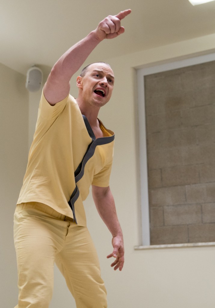 Image released by Universal Pictures shows James McAvoy in a scene from M. Night Shyamalan's "Glass."