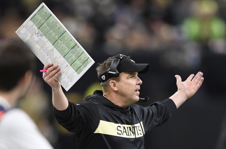 Coach Sean Payton was left with a lot of questions after a missed pass interference call helped send his New Orleans Saints to a defeat against the Los Angeles Rams in the NFC championship game.