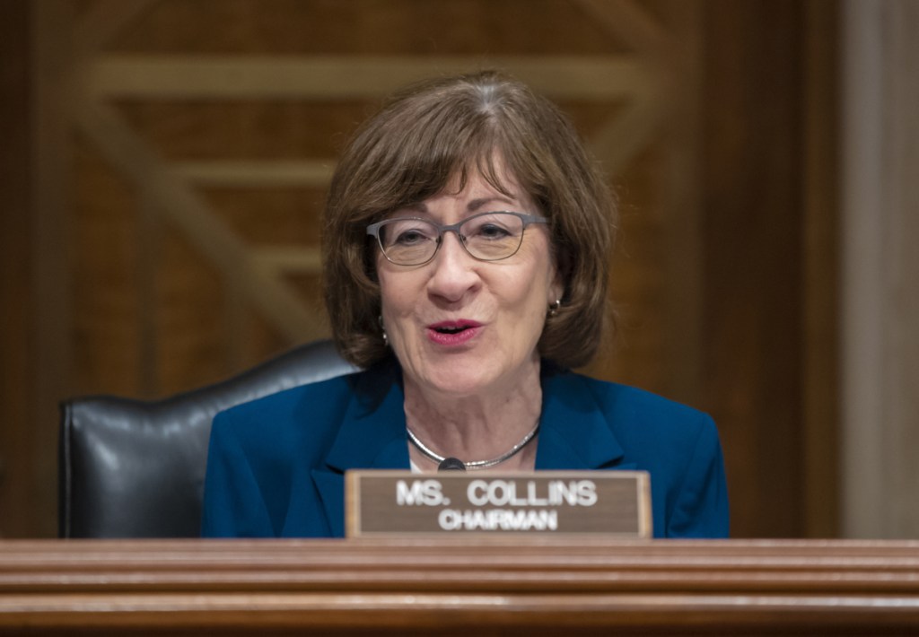 A reader says Susan Collins should leverage her role on a key committee to advance legislation to maintain federal funding even if Congress can't agree on a budget.