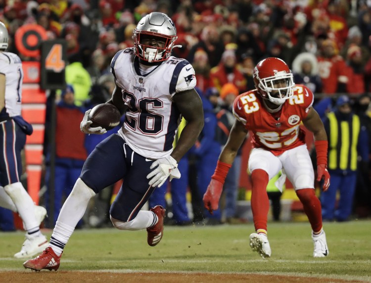 Sony Michel's running will be a factor for the New England Patriots in the Super Bowl. A big factor.
