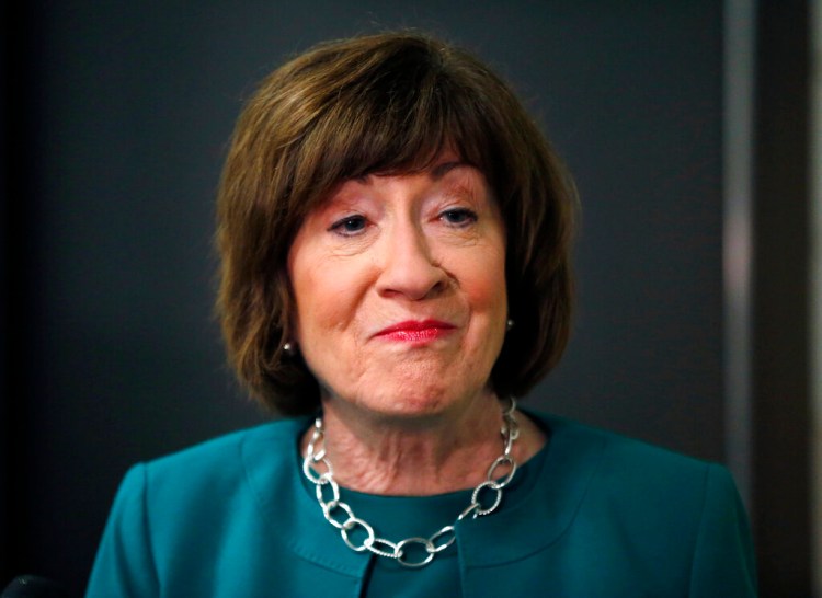U.S. Sen. Susan Collins of Maine