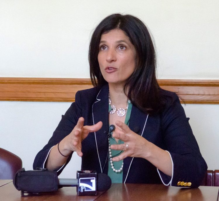 Maine House Speaker Sara Gideon is proposing legislation to expand on a federal law that requires most employers to give unpaid family or medical leave for as long as 12 weeks.