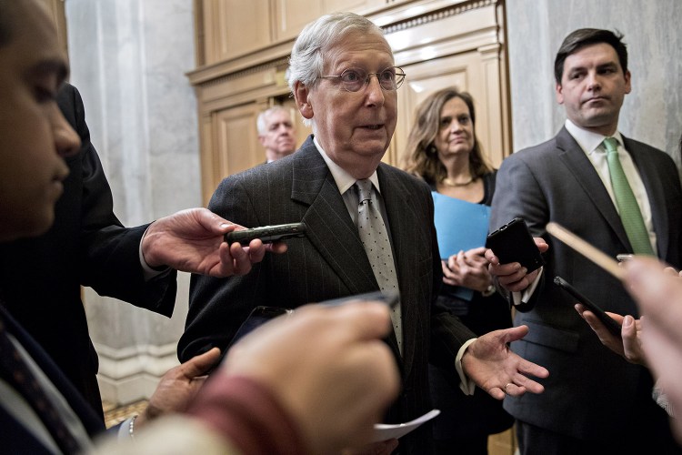 Senate Majority Leader Mitch McConnell, R-Ky., said of a bill proposing election reforms: "H.R. 1 would victimize every American taxpayer by pouring their money into expensive new subsidies that don’t even pass the laugh test."