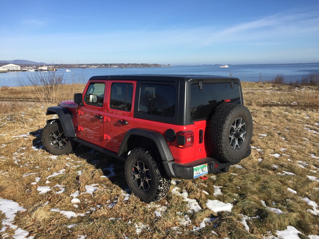 Jeep sold more than 235,000 Wranglers in 2018. (Photo by Tim Plouff. Location: Rockland Harbor.)