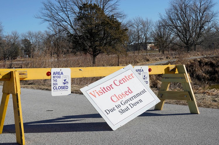The visitor center of the DeSoto National Wildlife Refuge in Missouri Valley, Iowa has been closed because of the government shutdown. Some refuges will be staffed now to allow hunting.