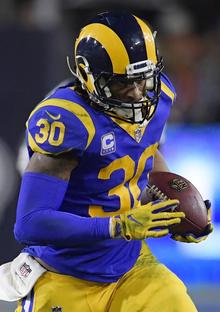 Los Angeles Rams running back Todd Gurley was hardly a factor in the NFC championship game against the Saints, but says he's healthy and ready to face the Patriots in the Super Bowl on Sunday.