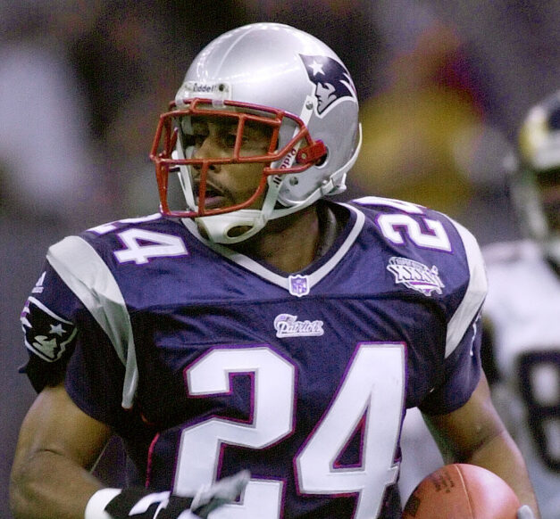 Ty Law's interception return for a score in the 2002 Super Bowl helped launch the Patriots' dynasty, and he was rewarded Saturday with a Hall of Fame selection.