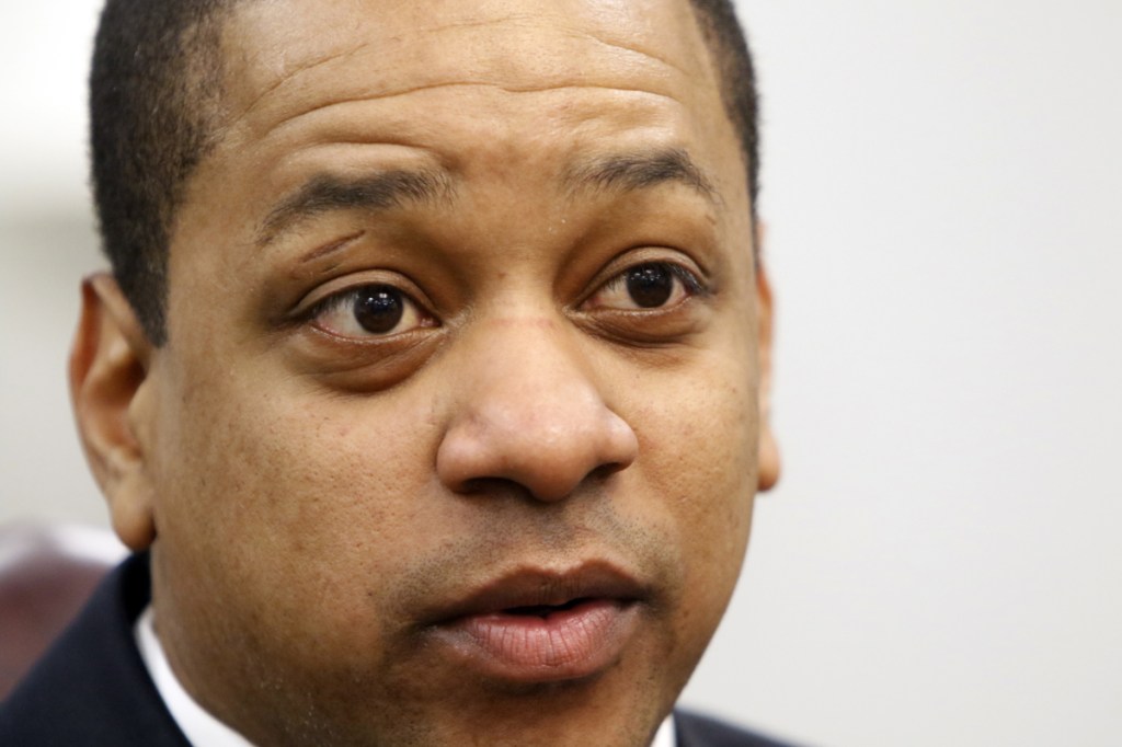 Lt. Gov. Justin Fairfax on whether he believes the governor: "We can generally rely on what each other said to be accurate." MUST CREDIT: Photo by Julia Rendleman for The Washington Post