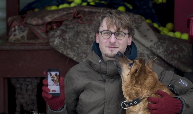 Vaidas Gecevicius developed GetPet, an app that matches stray dogs in Lithuania with potential owners. It only features dogs for now but creators hope to eventually include cats and other animals.