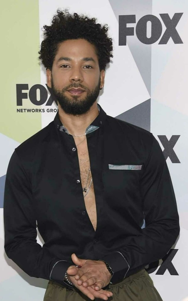 Jussie Smollett says he was attacked by two masked men.