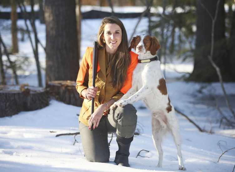Christi Holmes didn't grow up in a hunting environment, but when she moved to Portland in 2013 she got her hunting license because she was interested in where her food came from. She's now an avid hunter who created the Maine Women Hunters Facebook group.