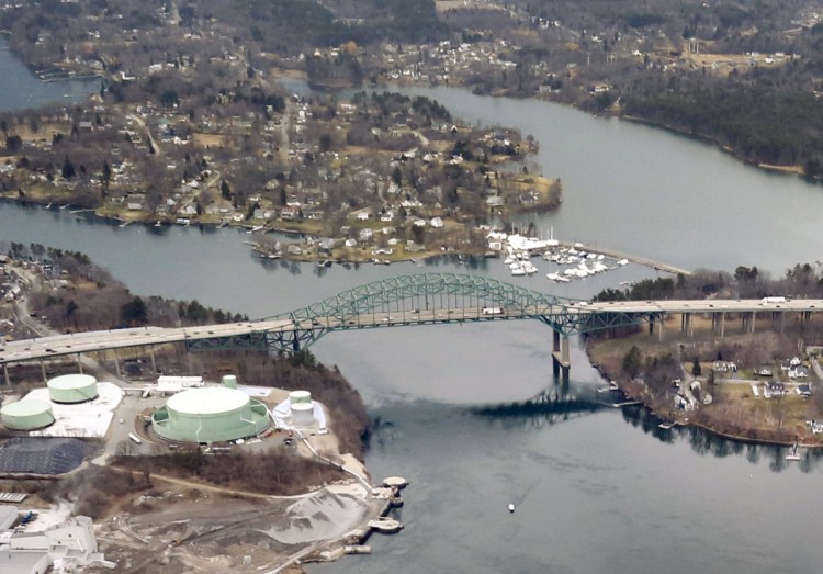 The Piscataqua River Bridge, which connects Kittery and Portsmouth, New Hampshire, carries about 74,000 vehicles daily. The unprecedented measure of trying to keep traffic moving while crews resurface the six-lane bridge is the main factor driving up costs.