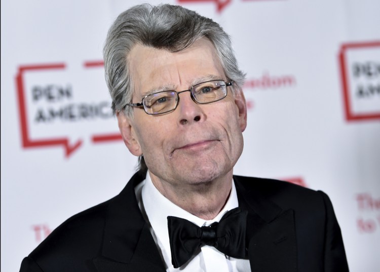 Stephen King, shown in May 2018, and his wife have donated more than $1 million to the New England Historic Genealogical Society based in Boston.