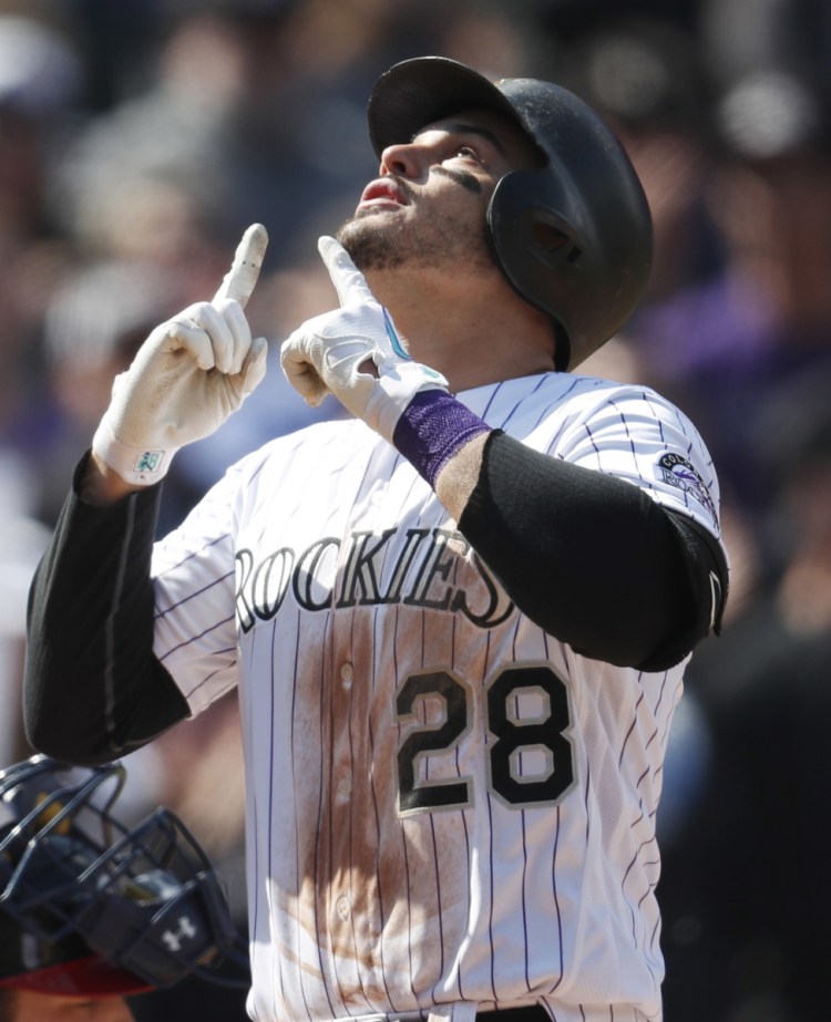 Colorado All-Star  third baseman Nolan Arenado will be staying with the Rockies after agreeing to eight-year, $260 million contract on Tuesday.