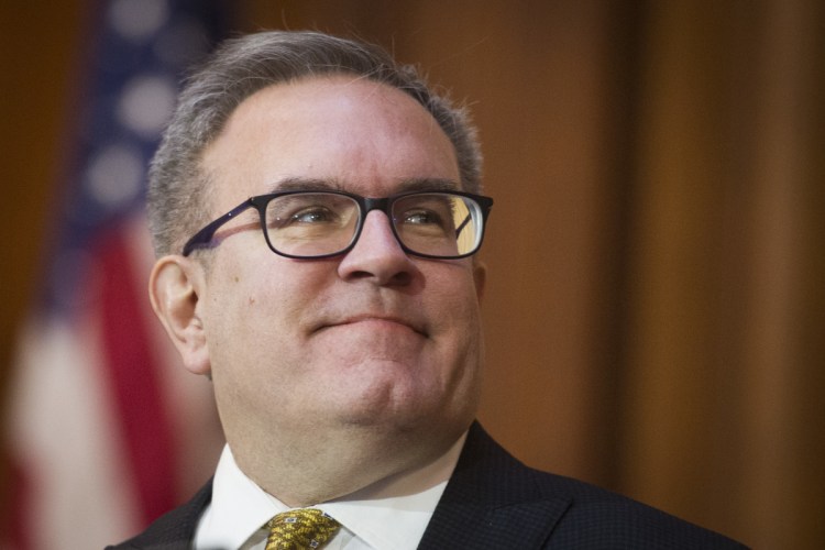 The Senate approved the appointment of Andrew Wheeler to head the Environmental Protection Agency on Thurdsay.