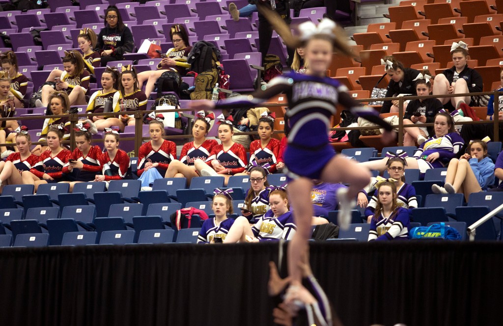 Monadnock cheer wins second consecutive state championship, Local Sports