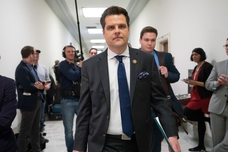 Rep. Matt Gaetz, R-Fla., a member of the House Judiciary Committee, is being investigated by the Florida Bar after sending an apparent threat to Michael Cohen before Cohen testified Wednesday before Congress.