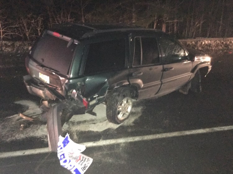 Three vehicles were involved in an accident on Madison Road in Norridgewock Tuesday night. A cornville man was transported to the hospital, and a Portland man was charged with driving under the influence.