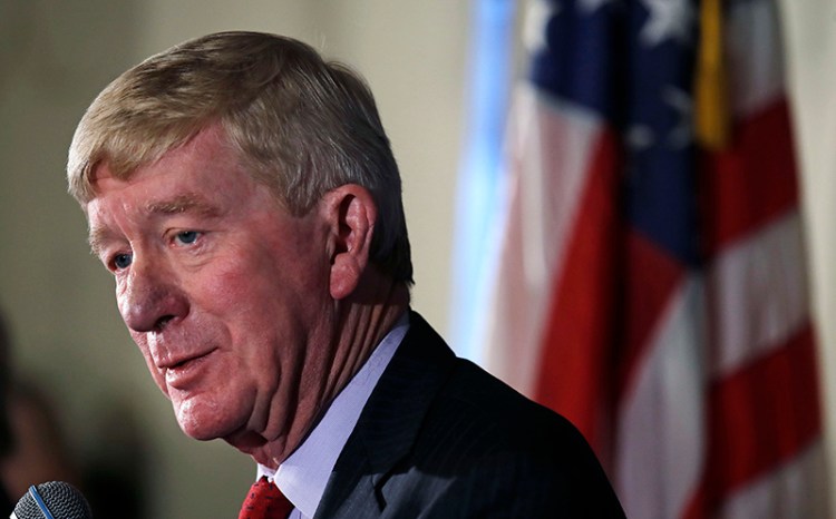 Former Massachusetts Gov. William Weld is running as a Republican in the 2020 election.
