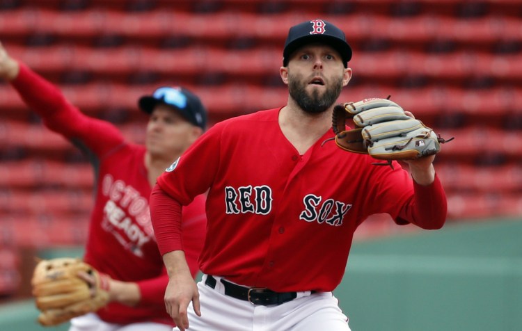 Red Sox second baseman Dustin Pedroia didn't appear in a game after May 29 for the Red Sox last season because of ongoing knee trouble, but he's about to make his spring debut.