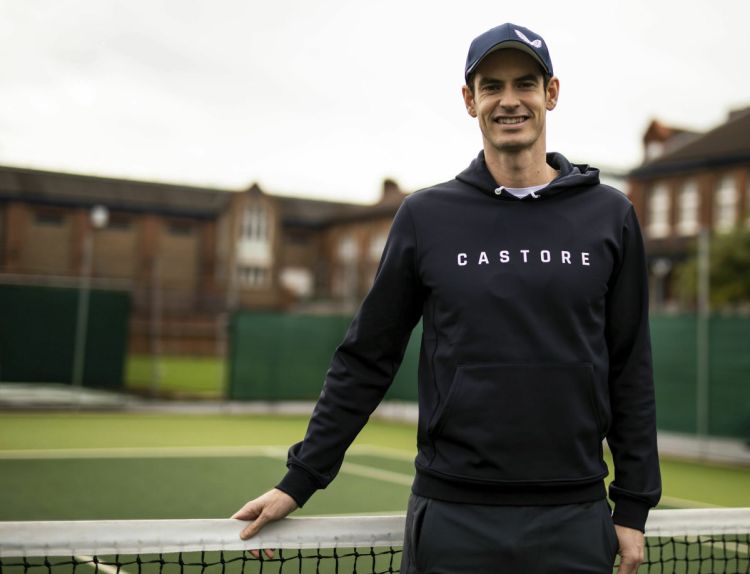 Britain's Andy Murray  at the Queen's Club, in London on Wednesday.