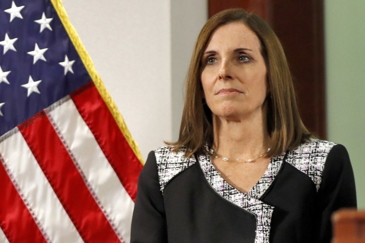 Sen. Martha McSally, R-Ariz., the first female fighter pilot to fly in combat, says she stayed silent for years after being raped by an Air Force superior officer because she did not trust the system.