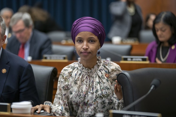 Rep. Ilhan Omar, D-Minn., stirred controversy last week when she said that Israel's supporters are pushing U.S. lawmakers to take a pledge of "allegiance to a foreign country."