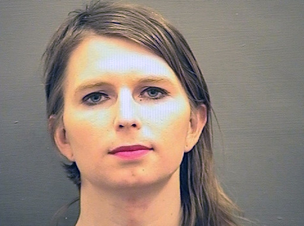 Chelsea Manning in a booking photo provided by the Alexandria Sheriff's Office in Virginia. Manning, who served years in prison for leaking one of the largest troves of classified documents in U.S. history, was sent to jail Friday for refusing to testify before a grand jury investigating WikiLeaks.