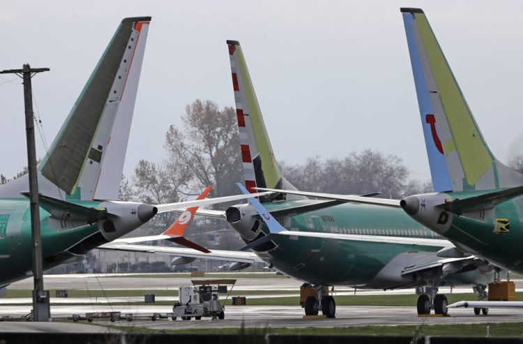 Boeing 737 Max 8 jets in Renton, Wash. Southwest Airlines will keep flying them while investigators look into Monday's deadly Ethiopian Airlines crash.