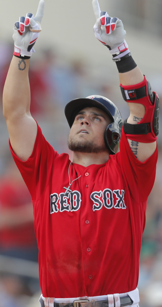 Michael Chavis, who hit four home runs this spring for Boston, was sent to Triple-A, where he will play first, second and third.