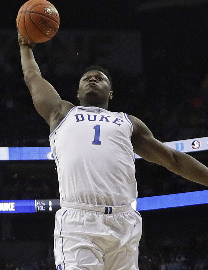 Zion Williamson returned Thursday night for Duke against Syracuse in the ACC tourney. Williamson had 29 points and 14 rebounds in an 84-72 victory.