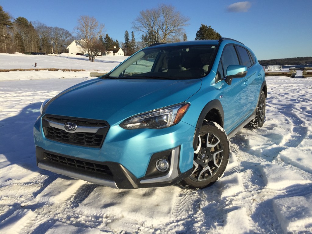 Over 500 winter miles, the reviewer's fuel economy was 36.2 mpg. Photo by Tim Plouff. Location: Lamoine State Park.