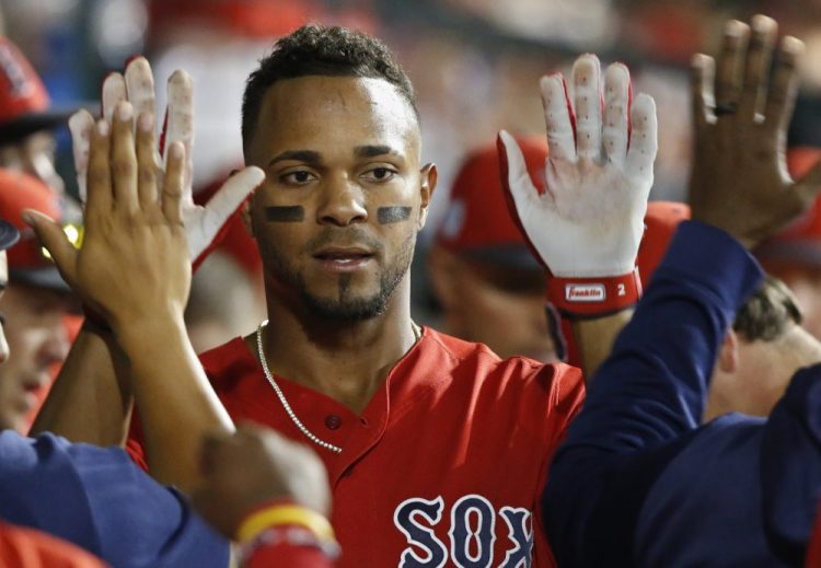 Xander Bogaerts agreeded to a six-year, $120 million contract extension with the Red Sox on Monday.