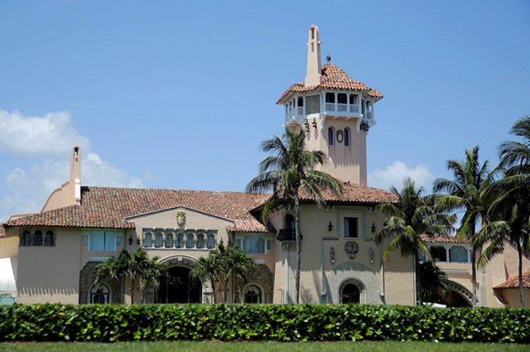 President Trump's Mar-a-Lago estate in Palm Beach, Florida, photographed in 2017.
