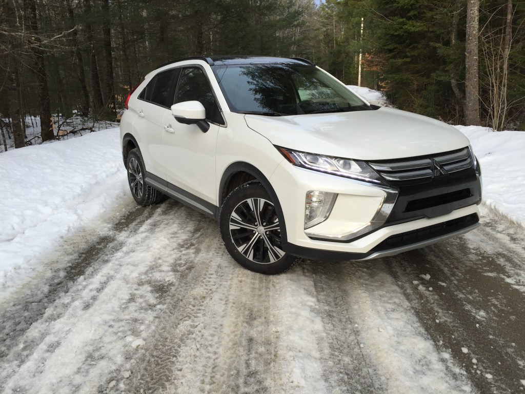 "The Eclipse Cross stands out visually from its rivals." Photo by Tim Plouff.