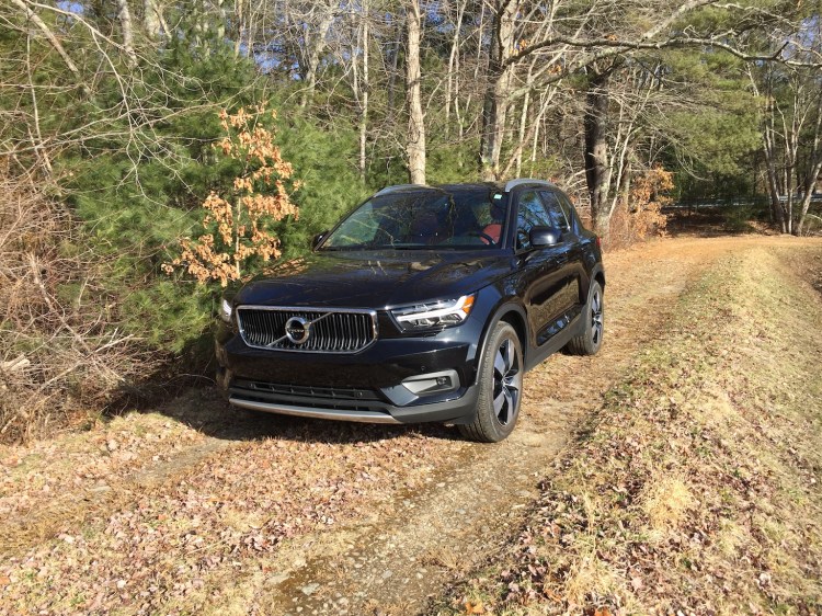The five-door utility wagon is a great performer as a city vehicle, writes reviewer Tim Plouff. (But he snapped this photo in a cranberry bog in Middleboro, Mass.)